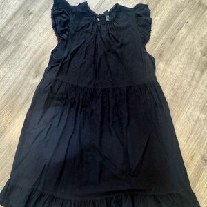 Wild Fable Black XL Ruffled Sundress